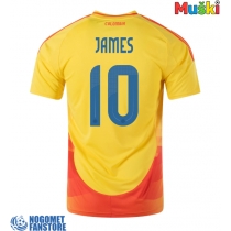 Kolumbija James Rodriguez #10 Domaci Dres Copa America 2024 Kratak Rukav